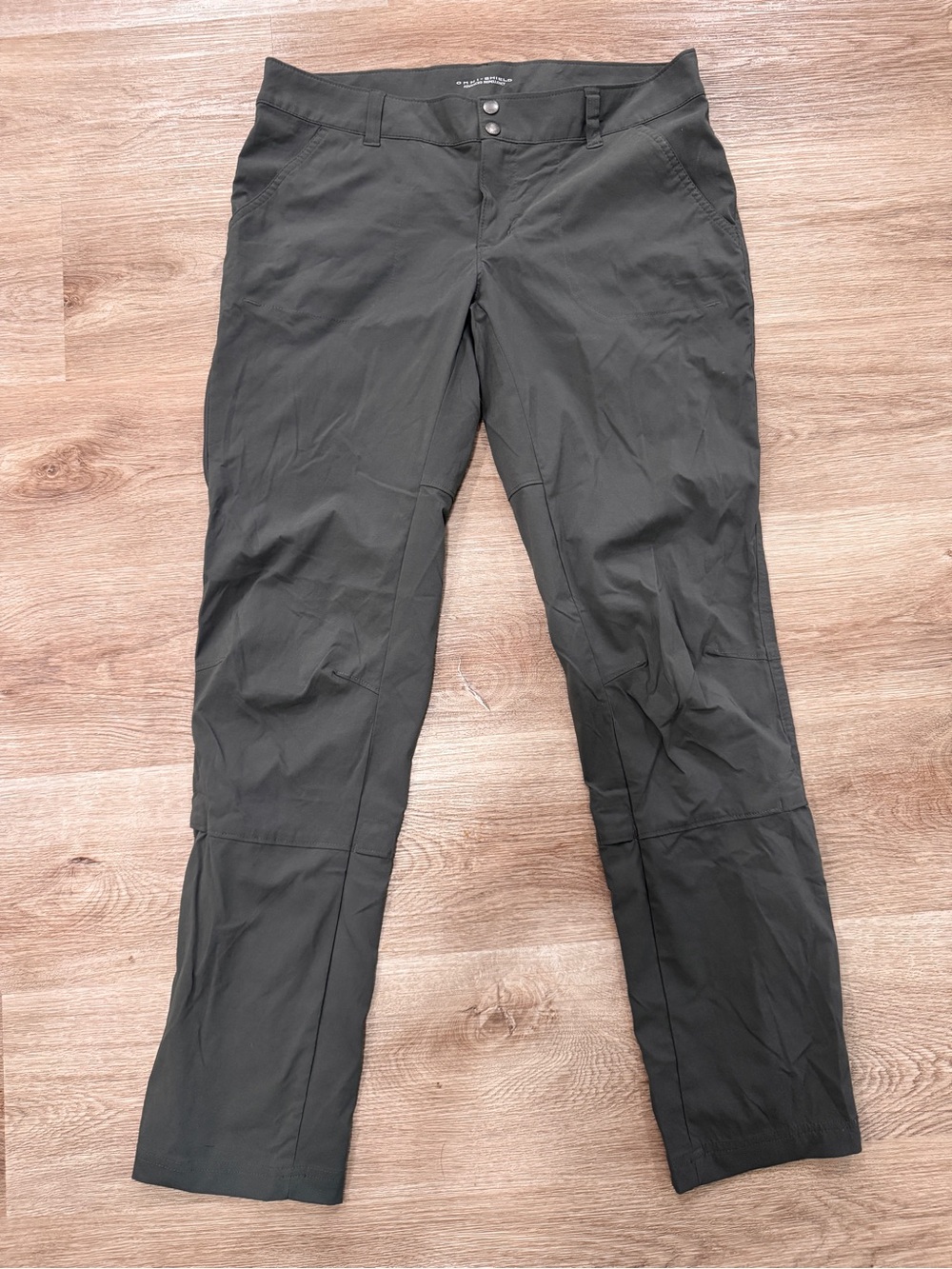 Columbia Omni-Shield 12 Regular Gray Outdoor Pants Hiking